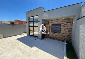 Casa à venda com 3 dormitórios sendo 1 suíte no residencial parque da fazenda, em campinas, sp.