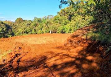 Lote de chácara com terraplanagem