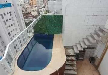 Apartamento com 2 quartos à venda na des. plínio carvalho pinto, 684, balneário cidade atlântica, guarujá por r$ 530.000