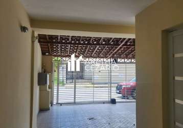 Casa com 04 dormitórios sendo uma suíte para locação, 196m² por r$2.900,00 - jardim independência - taubaté - sp