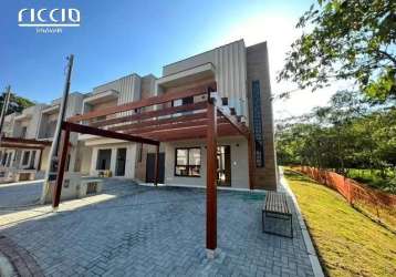 Casas no condomínio - bosque - urbanova stemmi -110 a 134 m² - 3dorm/suíte