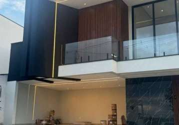 Linda casa nova 4 dormitórios 3 suítes condominio verana sjc 2 vagas cobertas