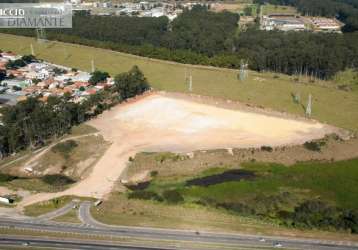 Área de 81.000m² com frente para dutra no jardim diamante em são josé dos campos