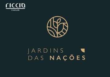 Terreno à venda cond. jardins das nações urbanova - sjc - 800,88 m² plano - fundos para área verde!