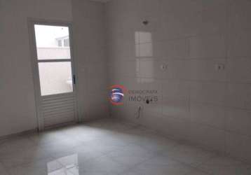 Apartamento sem condomínio com 2 dormitórios, 48 m² - venda por r$ 297.000 ou aluguel por r$ 1.720/mês - vila príncipe de gales - santo andré/sp