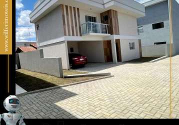 Casa com 3 quartos à venda na rua euclides da cunha ribas, atuba, pinhais, 144 m2 por r$ 680.000