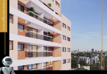 Apartamento com 2 quartos à venda na avenida república argentina, 3165, portão, curitiba, 53 m2 por r$ 385.684