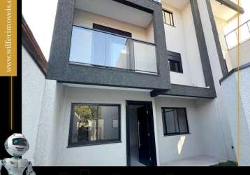 Casa com 3 quartos à venda na rua alcides gonçalves da rocha, atuba, curitiba, 134 m2 por r$ 932.000