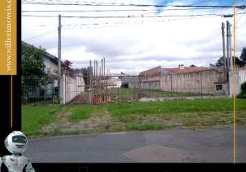 Terreno à venda na rua coronel aníbal dos santos, fanny, curitiba por r$ 680.000