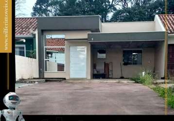 Casa com 2 quartos à venda na rua do angico, parque do embu, colombo, 140 m2 por r$ 400.000