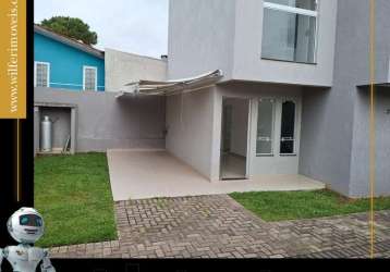 Casa com 3 quartos à venda na rua joão frederico foerster, pinheirinho, curitiba, 85 m2 por r$ 520.000