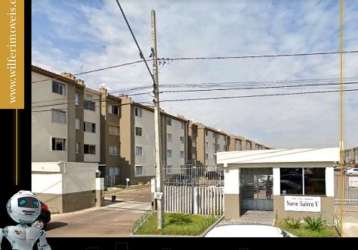 Apartamento com 2 quartos à venda na rua guaçuí, sítio cercado, curitiba, 43 m2 por r$ 200.000