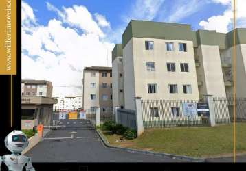 Apartamento com 3 quartos à venda na estrada guilherme weigert, 2245, santa cândida, curitiba, 52 m2 por r$ 250.000