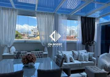 Apartamento com terraço privativo com 2 dormitórios e 1 suíte no bairro jardim atlântico em florianópolis!