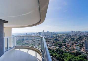 Penthouse de 612m2, com 5 suítes, à venda no setor marista, goiânia (go)