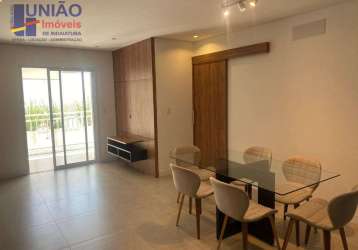 Apartamento com 3 dormitórios para alugar, 90 m² por r$ 5.231,00/mês - centro - indaiatuba/sp