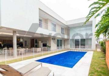 Casa em condomínio fechado com 5 quartos à venda na rodovia governador doutor adhemar pereira de barros, 100, loteamento alphaville campinas, campinas, 509 m2 por r$ 5.500.000