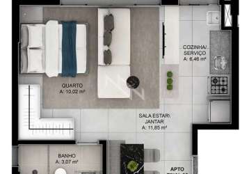 Apartamento à venda no bairro setor oeste em goiânia/go