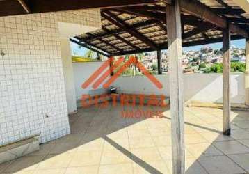 Cobertura com 02 quartos à venda no bairro pindorama em belo horizonte.