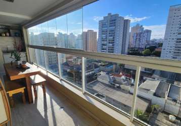 Apartamento 108 m², 2 dormitórios, 1 suíte, sala ampliada, 3 vagas, terraço churrasqueira,- scsul