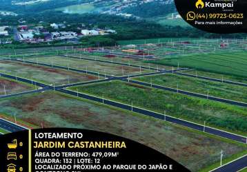 Terreno à venda na avenida pioneiro maurício mariani, jardim hanover, maringá por r$ 428.000