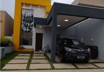 Casa com 3 dormitórios à venda, 109 m² por r$ 850.000,00 - condomínio park real - indaiatuba/sp