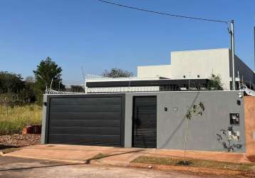 Casa para venda em campo grande, vila nasser, 3 dormitórios, 1 suíte, 3 banheiros, 2 vagas