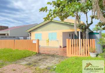 Casa para venda em guaratuba, brejatuba, 3 dormitórios, 1 suíte, 2 banheiros, 2 vagas