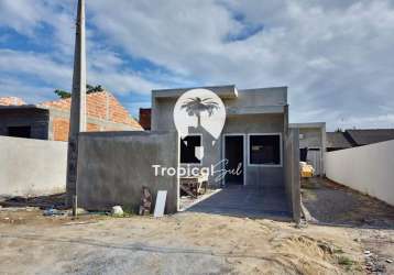 Casa com 3 dormitórios à venda, monções, pontal do parana - pr