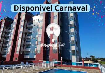 Apartamento com 3 dormitórios, shangri-lá, pontal do parana - pr