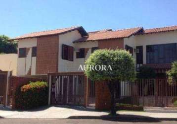 Casa com 5 dormitórios, 676 m² - venda por r$ 3.200.000,00 ou aluguel por r$ 17.000,00/mês - itamarati - londrina/pr