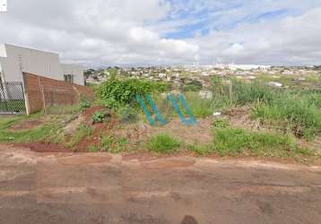 Terreno para venda em londrina, colúmbia