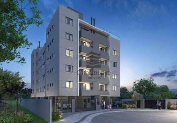 Apartamento com 2 dormitórios à venda, 65 m² por r$ 397.646,00 - nova palhoça - palhoça/sc