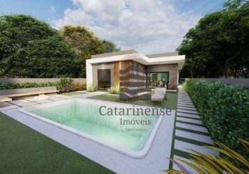 Casa com 3 dormitórios à venda, 140 m² por r$ 900.000,00 - guarda do cubatão - palhoça/sc