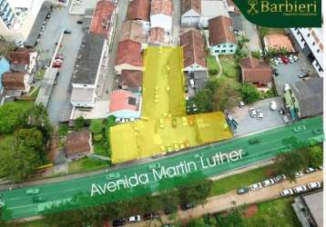 Terreno à venda no victor konder, blumenau , 1402 m2 por r$ 2.928.000