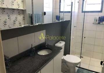 Apartamento à venda 3 quartos, 1 suite, 2 vagas, 73m², parque das palmeiras, pindamonhangaba - sp |