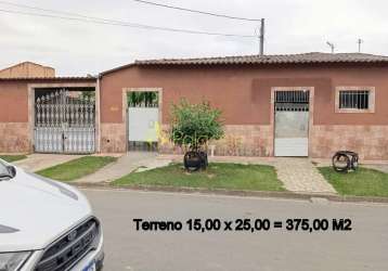 Casa terrea à venda, amplo quintal - morada dos marques, potim, sp