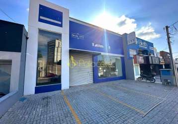 Imponente ponto comercial com 300m² para locação em local de alta visibilidade na avenida itália, t