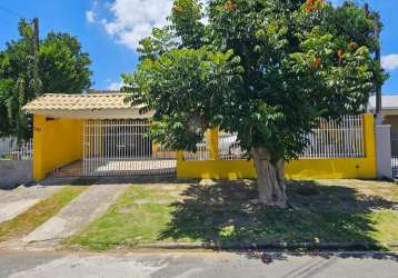 Casa para venda em araucária, cachoeira, 4 dormitórios, 1 suíte, 3 banheiros, 2 vagas