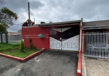 Casa para venda em araucária, costeira, 2 dormitórios, 1 banheiro, 1 vaga