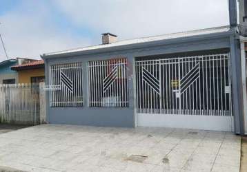 Casa para venda em araucária, cachoeira, 2 dormitórios, 1 banheiro, 1 vaga