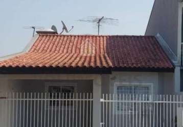 Casa para venda em araucária, fazenda velha, 2 dormitórios, 2 banheiros, 1 vaga