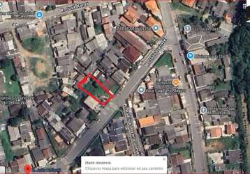 Terreno para venda no bairro thomaz coelho em araucária, 360 m² de área total, 360 m² privativos,