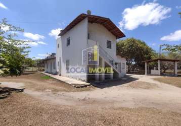 Sítio a venda na lagoa das flores com 2 casas, árvores frutíferas, poço artesiano, irrigação, baías