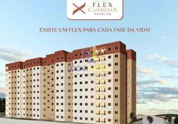 Apartamento na planta com condições de pagamento facilitada e escritura grátis à venda, candeias, v