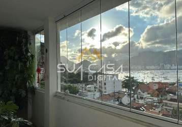 Apartamento com 3 quartos à venda na rua roquete pinto, urca, rio de janeiro, 115 m2 por r$ 2.300.000