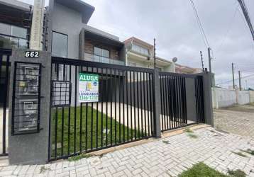 Sobrado com 3 quartos  para alugar, 90.00 m2 por r$2800.00  - pinheirinho - curitiba/pr