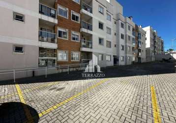 Apartamento com 2 dormitórios à venda, 49 m² por r$ 245.000,00 - braga - são josé dos pinhais/pr