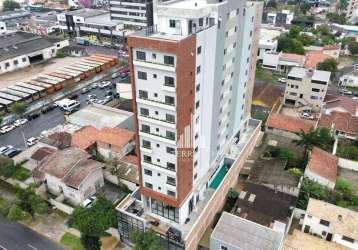 Apartamento com 2 dormitórios à venda, 63 m² por r$ 492.000,00 - centro - são josé dos pinhais/pr