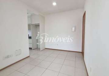 Apartamento para locação anual, 45 m², semimobiliado, 02 quartos, residencial luna bella, no bairro itaipava em itajaí-sc